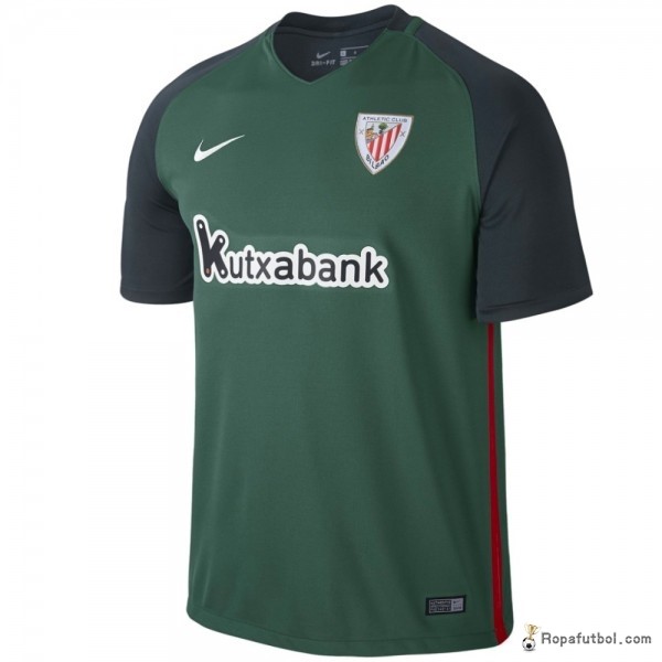 Camiseta Athletic Bilbao Replica Segunda Ropa 2016/17 Verde